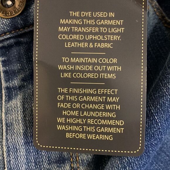 Natural Reflections size 10 average NWT denim jeans - Picture 8 of 9